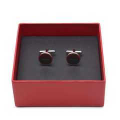 HUGO E COLOR1 CUF Black Cufflinks