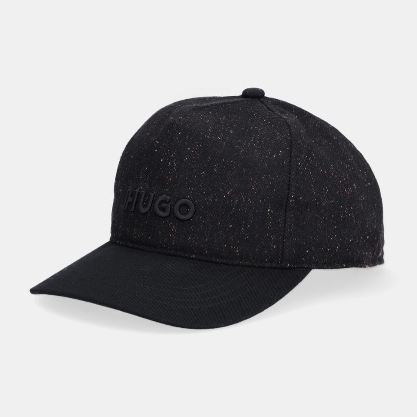 HUGO Moonstruck-DT Wool Baseball Cap | Black