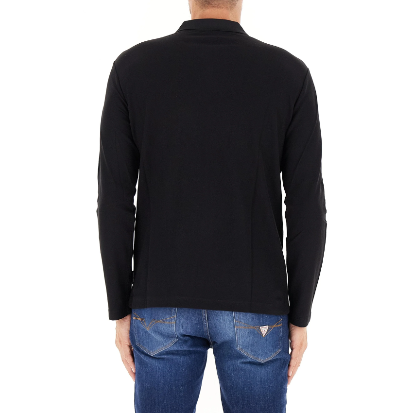 Armani Exchange Polo Shirt - BLACK ARMANI EXCHANGE