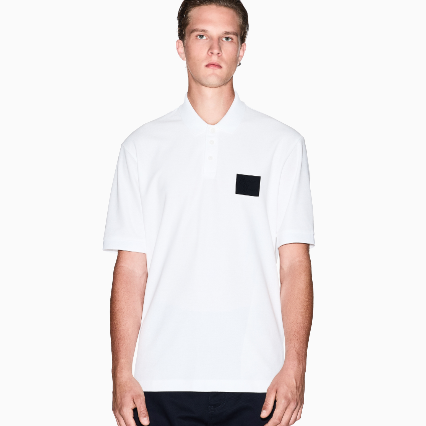 Armani Exchange Polo Shirt - OFF WHITE ARMANI EXCHANGE