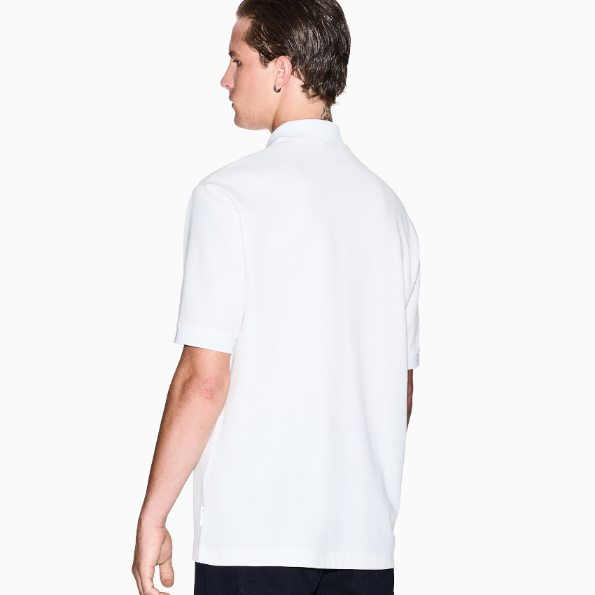 Armani Exchange Polo Shirt - OFF WHITE ARMANI EXCHANGE