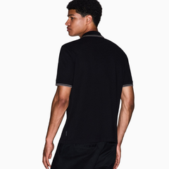 Armani Exchange Polo Shirt - BLACK ARMANI EXCHANGE