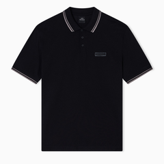 Armani Exchange Polo Shirt - BLACK ARMANI EXCHANGE
