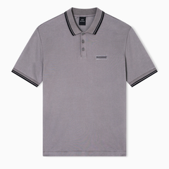Armani Exchange Polo Shirt - DARK GULL GRAY ARMANI EXCHANGE