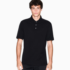 Armani Exchange Polo Shirt - BLACK ARMANI EXCHANGE