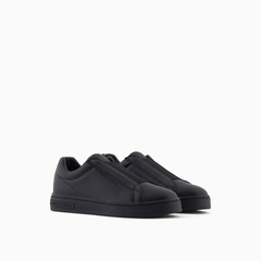 Armani Exchange Slip-On Sneakers | Smooth Faux Leather ARMANI EXCHANGE