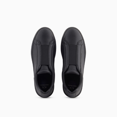 Armani Exchange Slip-On Sneakers | Smooth Faux Leather ARMANI EXCHANGE