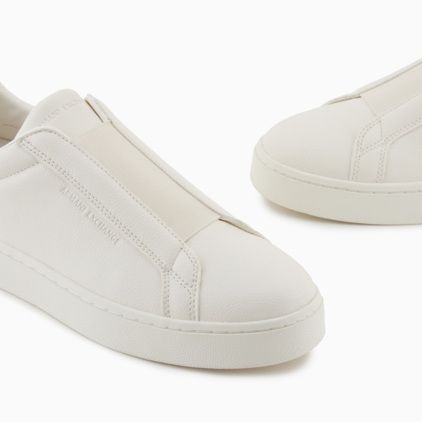 Armani Exchange Slip-On Sneakers | Flat Rubber Sole ARMANI EXCHANGE