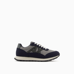 Armani Exchange Mesh & Microsuede Sneakers ARMANI EXCHANGE