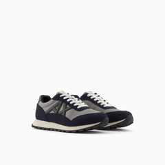 Armani Exchange Mesh & Microsuede Sneakers ARMANI EXCHANGE