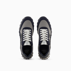 Armani Exchange Mesh & Microsuede Sneakers ARMANI EXCHANGE