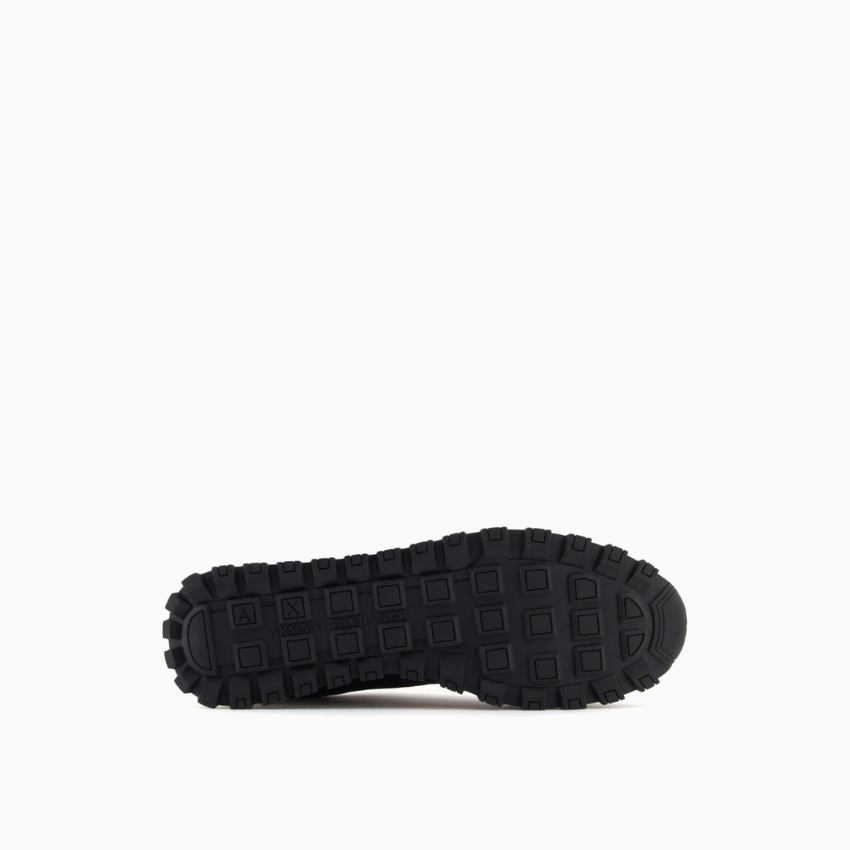 Armani Exchange Mesh & Microsuede Sneakers ARMANI EXCHANGE