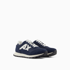 Armani Exchange Mesh Sneakers with Rubber Lug Sole ARMANI EXCHANGE