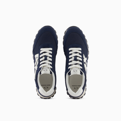 Armani Exchange Mesh Sneakers with Rubber Lug Sole ARMANI EXCHANGE