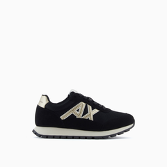Armani Exchange Mesh & Microsuede Sneakers ARMANI EXCHANGE