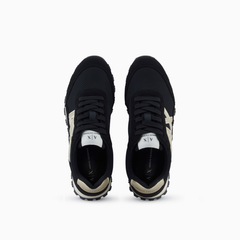 Armani Exchange Mesh & Microsuede Sneakers ARMANI EXCHANGE