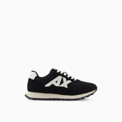Armani Exchange Mesh & Microsuede Sneakers ARMANI EXCHANGE