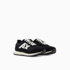 Armani Exchange Mesh & Microsuede Sneakers ARMANI EXCHANGE