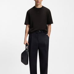 HUGO DANEON Embroidered-Logo T-Shirt | Stretch Cotton Hugo Boss