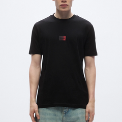 HUGO DANOTIE Basic T-Shirt - Black Hugo Boss