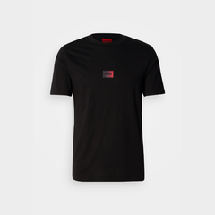HUGO DANOTIE Basic T-Shirt - Black Hugo Boss