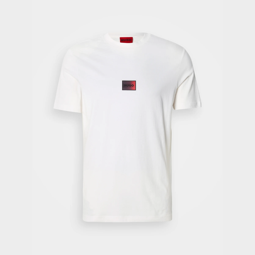 HUGO DANOTIE Basic T-Shirt - White Hugo Boss