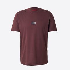 HUGO DANOTIE Basic T-Shirt - Maroon Hugo Boss