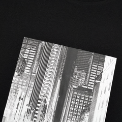 HUGO DEYSS Print T-Shirt - Black Hugo Boss