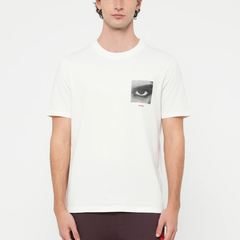 HUGO DEYSS EYE Print T-Shirt - White Hugo Boss