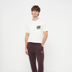 HUGO DEYSS EYE Print T-Shirt - White Hugo Boss