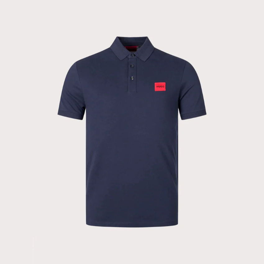 HUGO Dereso222 Polo Shirt – Navy Hugo Boss