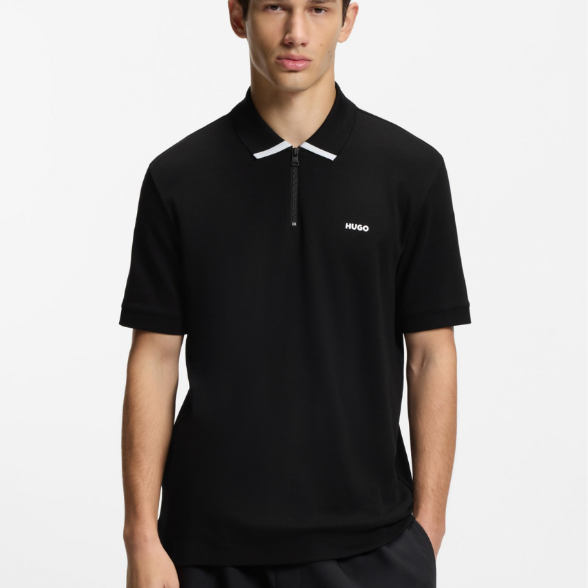 HUGO Men's Dalomino Cotton-Piqué Polo Shirt Hugo Boss