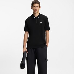 HUGO Men's Dalomino Cotton-Piqué Polo Shirt Hugo Boss