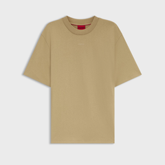 HUGO Men's Dapolino Relaxed-Fit T-Shirt - KHAKI Hugo Boss