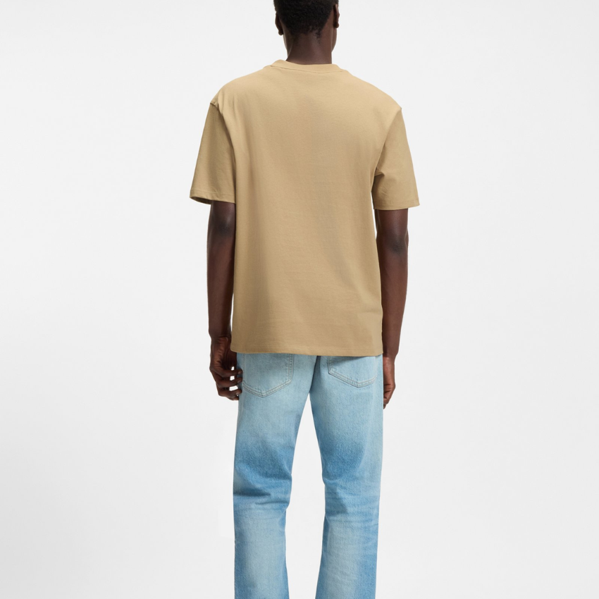 HUGO Men's Dapolino Relaxed-Fit T-Shirt - KHAKI Hugo Boss