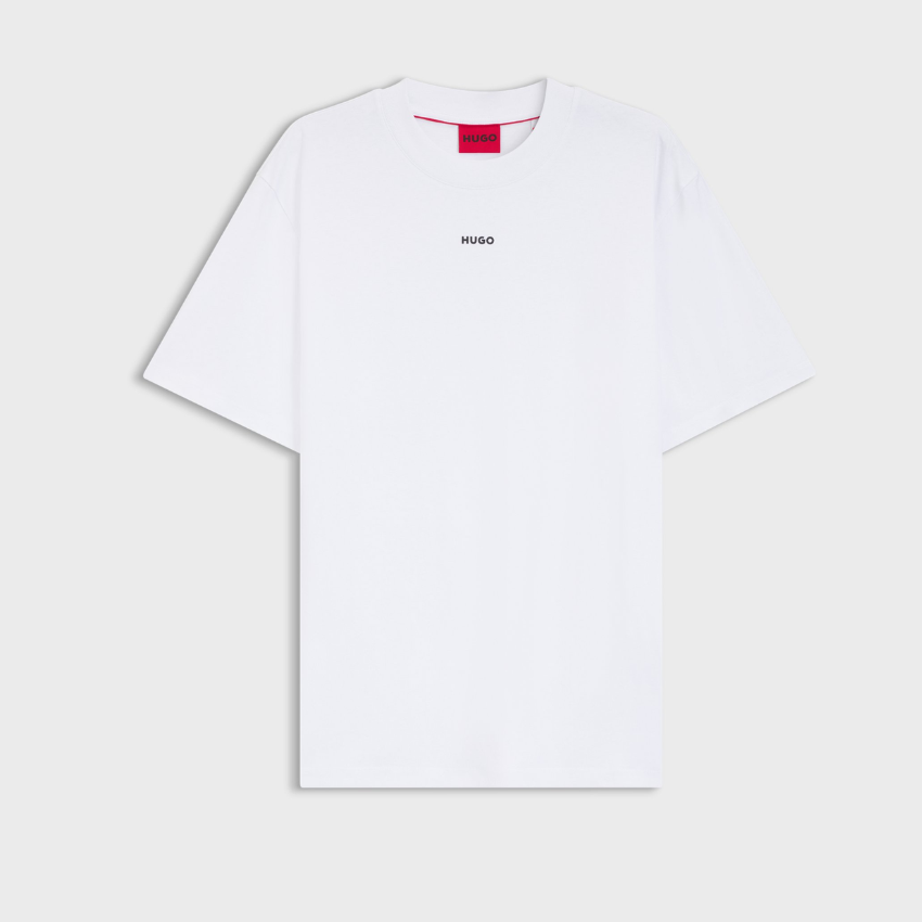 HUGO Men's Dapolino Relaxed-Fit T-Shirt - WHITE Hugo Boss