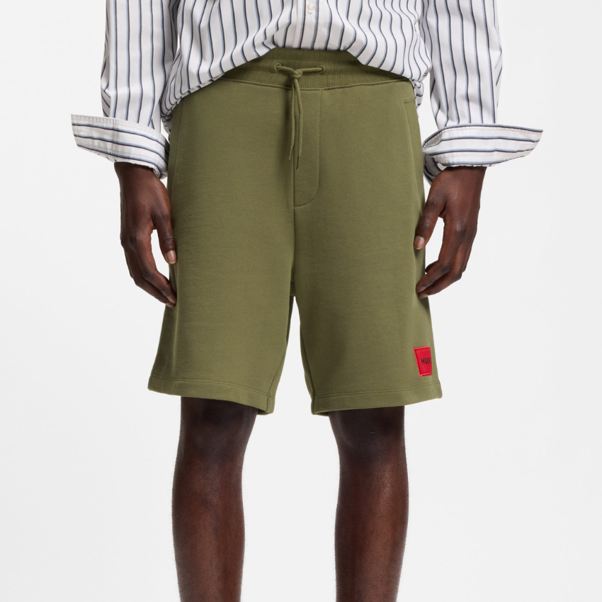 HUGO Boss Men's Diz222 Regular-Fit Cotton Terry Shorts Hugo Boss