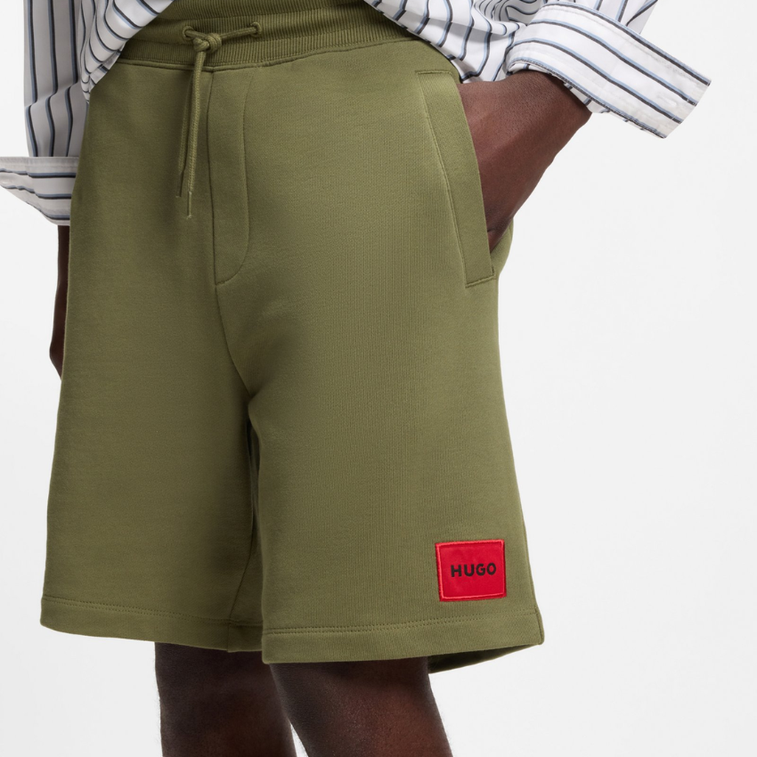 HUGO Boss Men's Diz222 Regular-Fit Cotton Terry Shorts Hugo Boss