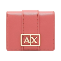 Armani Exchange Men's Hot Sauce Compact Wallet with Metal Logo ARMANI EXCHANGE