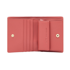 Armani Exchange Men's Hot Sauce Compact Wallet with Metal Logo ARMANI EXCHANGE