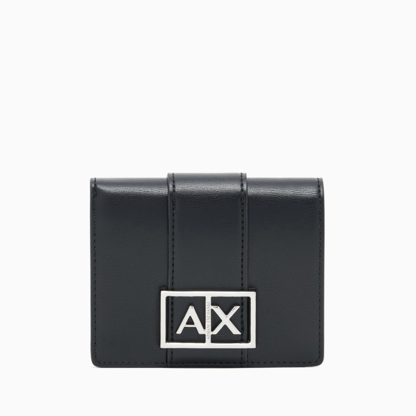 Armani Exchange Mini Wallet in Coated Fabric ARMANI EXCHANGE