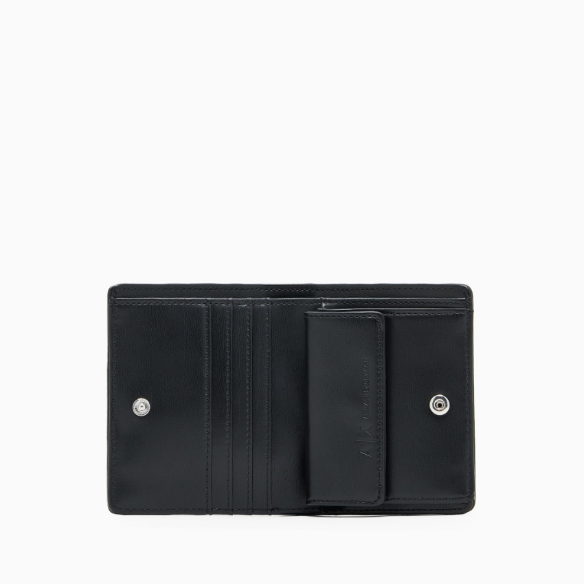 Armani Exchange Mini Wallet in Coated Fabric ARMANI EXCHANGE