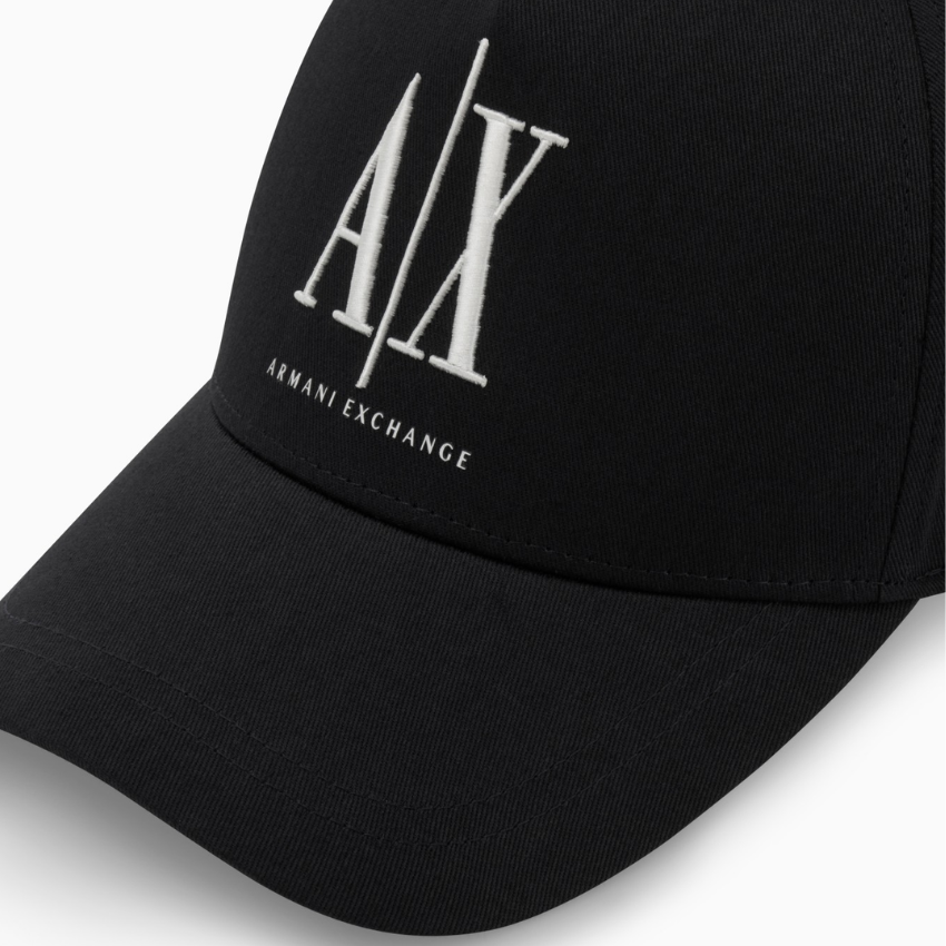Armani Exchange Men's Baseball Cap with Embroidered Logo ARMANI EXCHANGE