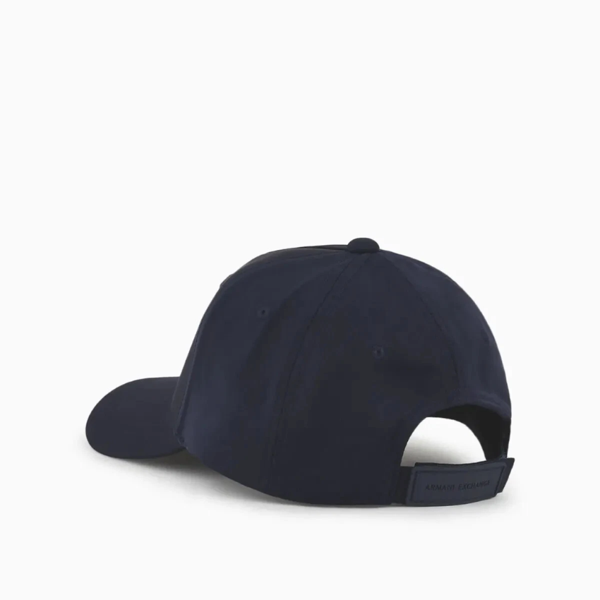 Armani Exchange Men's Navy Blue Stretch Baseball Cap ARMANI EXCHANGE