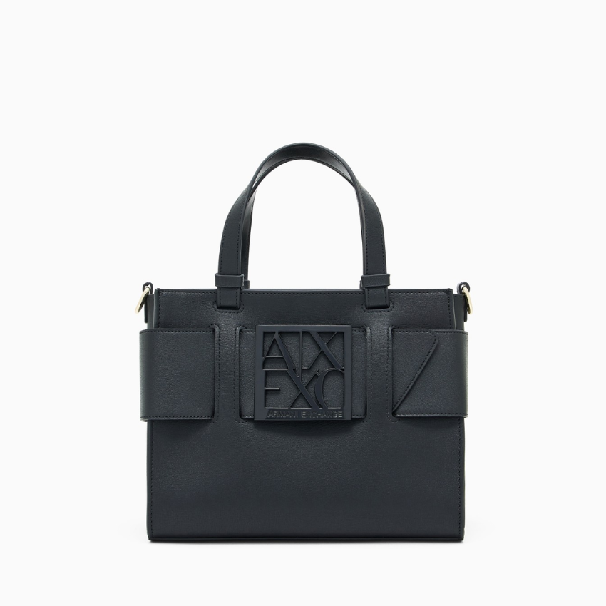 Armani Exchange Women's Monogram Shopping Bag ARMANI EXCHANGE