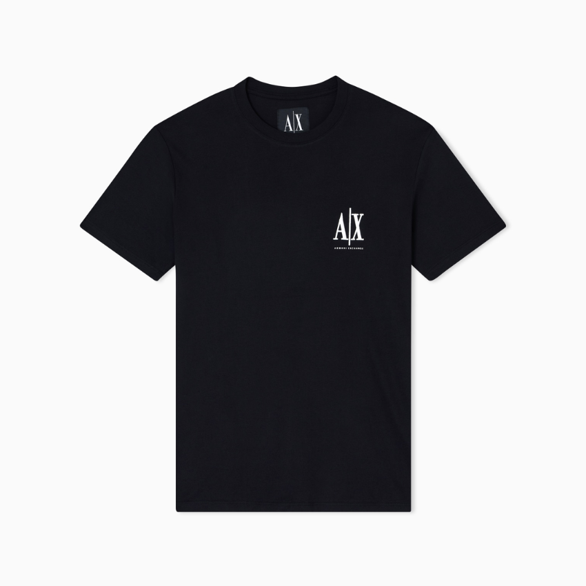 Armani Exchange Men's Regular Fit Cotton Jersey T-Shirt with Logo ARMANI EXCHANGE