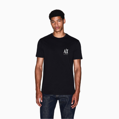 Armani Exchange Men's Regular Fit Cotton Jersey T-Shirt with Logo ARMANI EXCHANGE