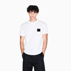 Armani Exchange Men's Regular Fit Cotton T-Shirt with Chest Patch ARMANI EXCHANGE