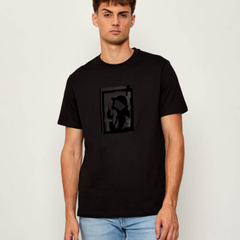 Armani Exchange Logo T-Shirt – Black ARMANI EXCHANGE