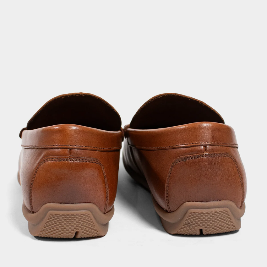 Kenneth Cole Barret Bit Leather Driver Loafers – Tan Kenneth Cole